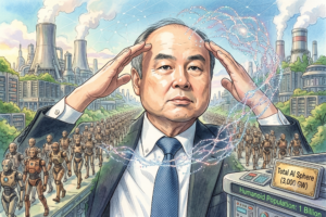 소프트뱅크의 손정의(Masayoshi Son) CEO는 AI 버블(거품)에 대한 세간의 우려를 "터무니없다(absurd)"고 일축